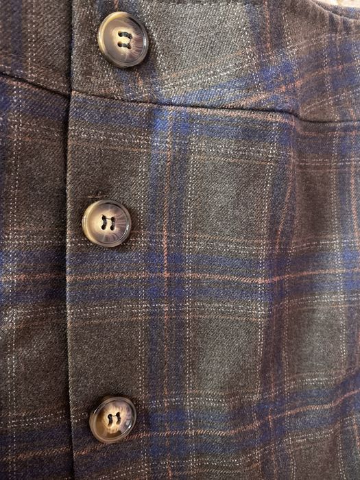 классика юбка-шорты в клетку