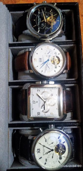 От Мужские швейцарские часы.