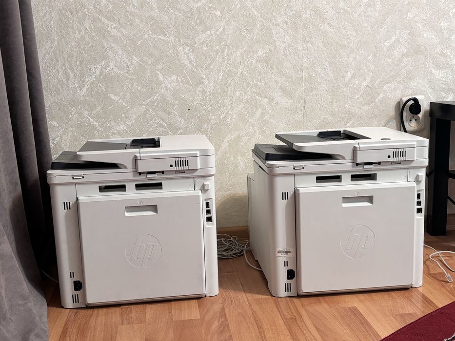 Принтер HP Color LaserJet Pro MFP M479fdn белый