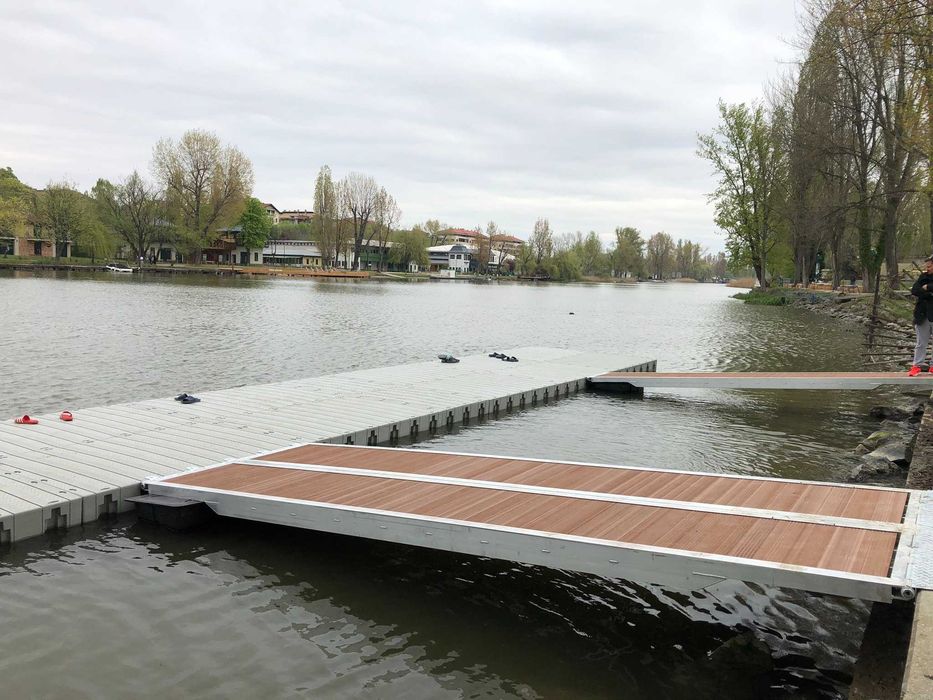 Ponton acostare barca, jet, caiace sectiune 2,35 m x 1,55 m x 0,25m