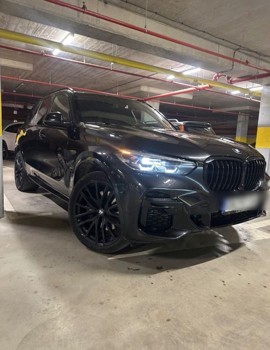 BMW X5, 40i, черен джип