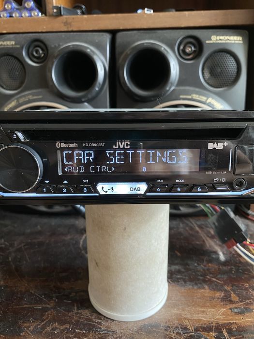 JVC KD-DB902BT - НАЙ ВИСОК КЛАС - 4V!!- USB Bluetooth CD mp3 плеър за кола авто радио сд