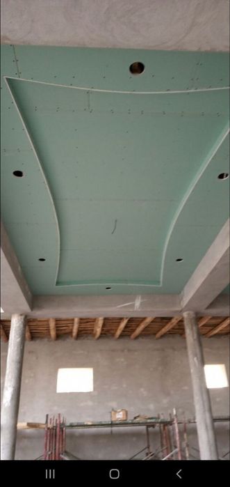 Plastik Dekor Plast Tarket GʻanimatGipsakarton Mdf Piluntus Va Plotni