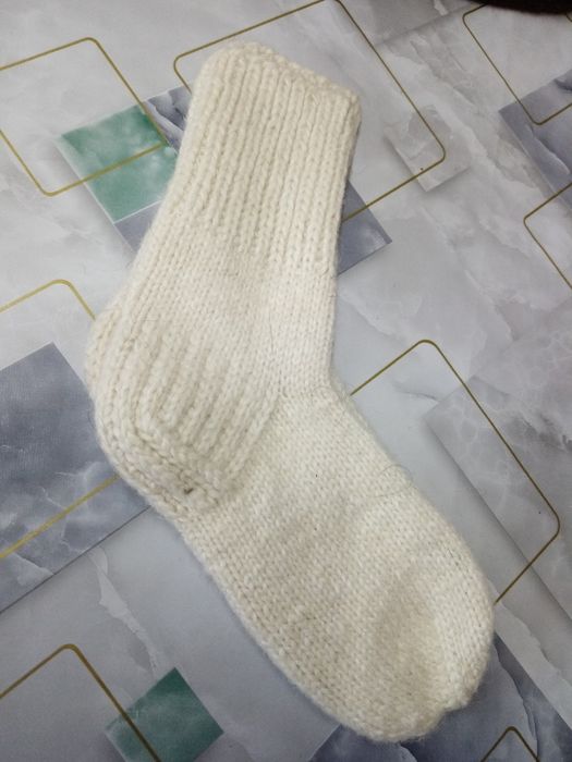 Носки из овечьей шерсти.
