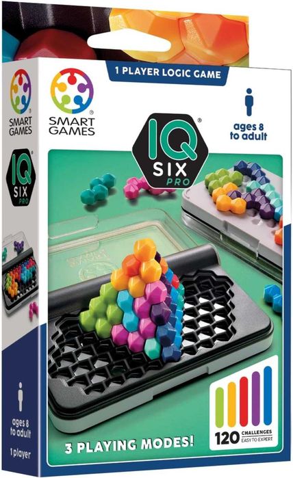 SmartGames – IQ Six Pro – 2D 3D пъзел за деца 8+