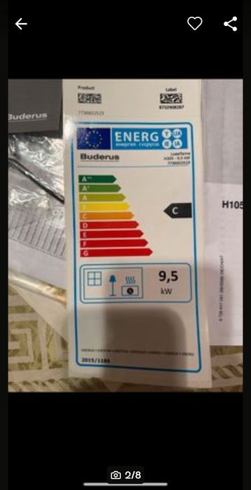 Buderus Logaflame H205-9,5 kw