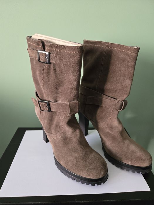 Италиански велурени боти Logan Crossing 37 номер