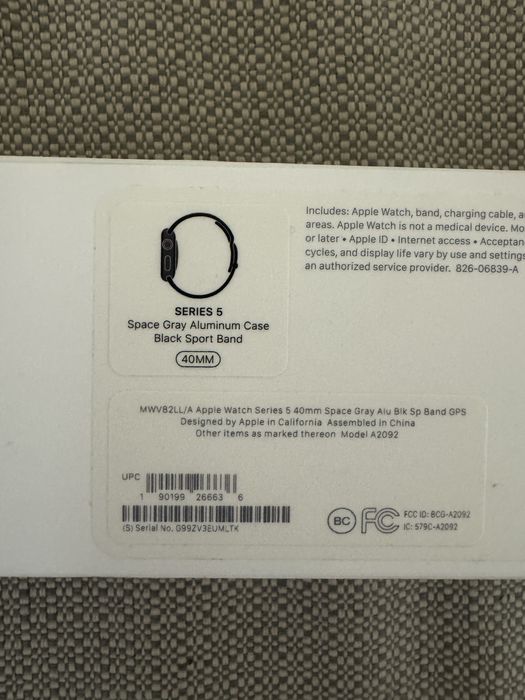 Продам Apple Watch Series 5 40 mm