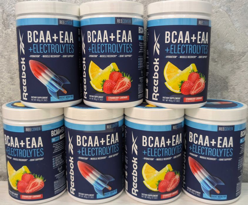 Reebok ReeCover BCAA + EAA + Электролиты Для восстанавления после зала