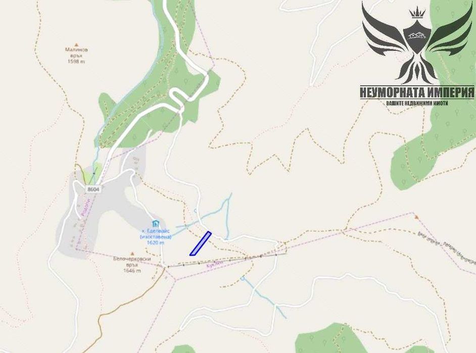 Продавам гора 5553кв.м. в м.Бяла Черква, с.Добралък,общ.Куклен