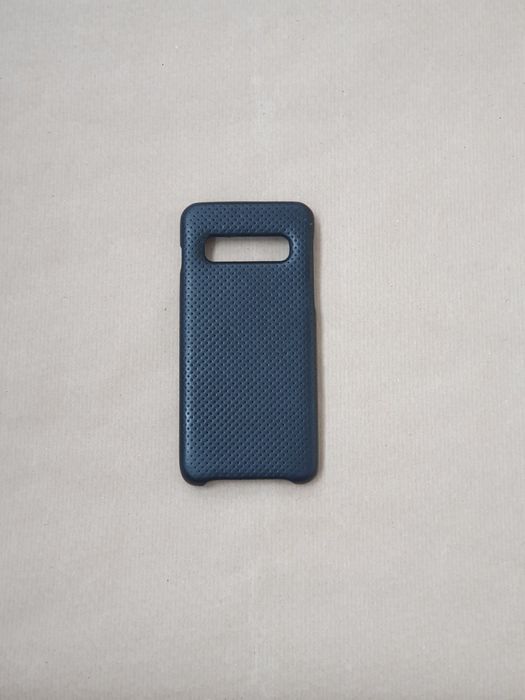 S10 - Husă WOOP din Piele Naturala - Soft Black Pierced