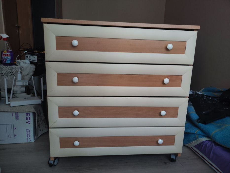 Скрин с 4 чекмеджета