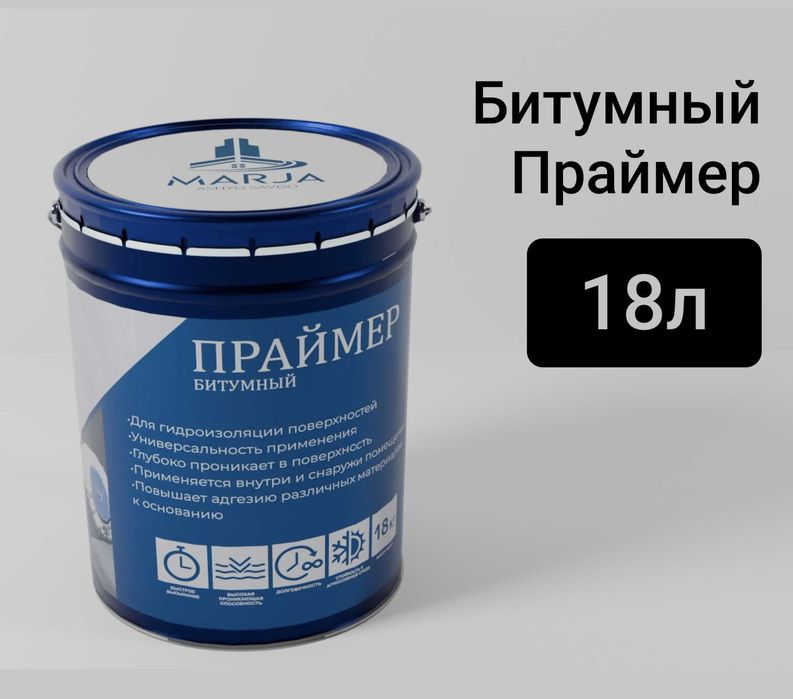 Гидроизоляция: Битум, мастика, праймер, полизол, фольгизол