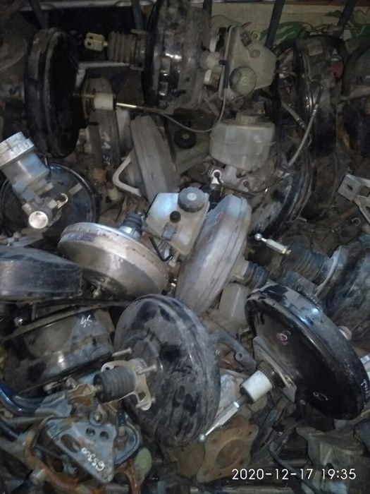 Вакуумные усилители тормозов, главные тормозные цилиндры