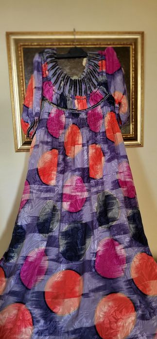 Rochie lunga marocana autentica de vara