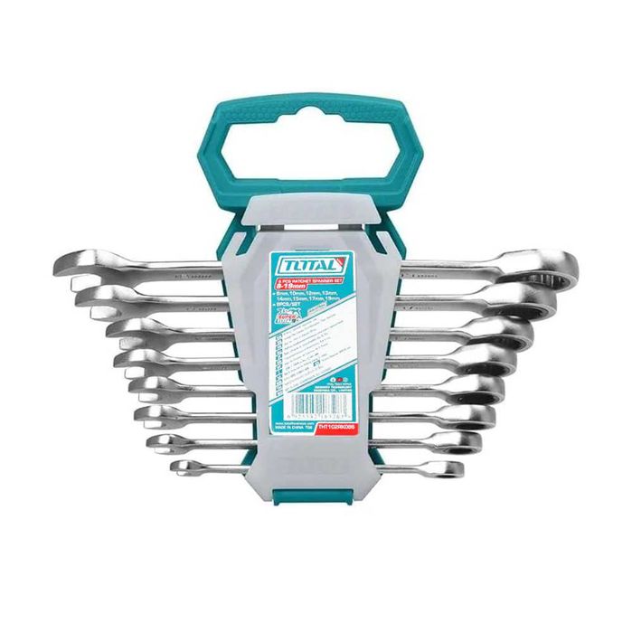 Set chei cu clichet 8 piese Total THT102RK086