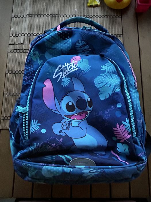 Ghiozdan școlar ergonomic Coolpack Disney Stitch - stare foarte bună