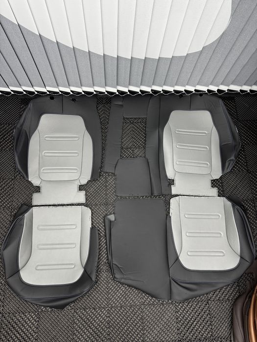 Оригинален Edition 1 Mercedes G580 EQ кожен салон седалки калъфи