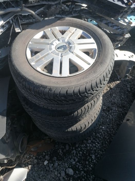 Jante aliaj 15 Ford Fiesta Fusion cauciucuri iarna 15, 195 65 R15 M+S