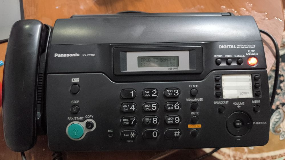 Факс Телефон Panasonic