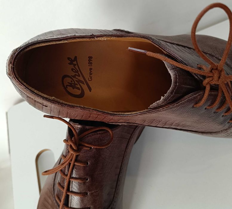 Pantofi de lux 43 43.5 44 44.5 45 45.5 46 GREVE NOI lucrati manual