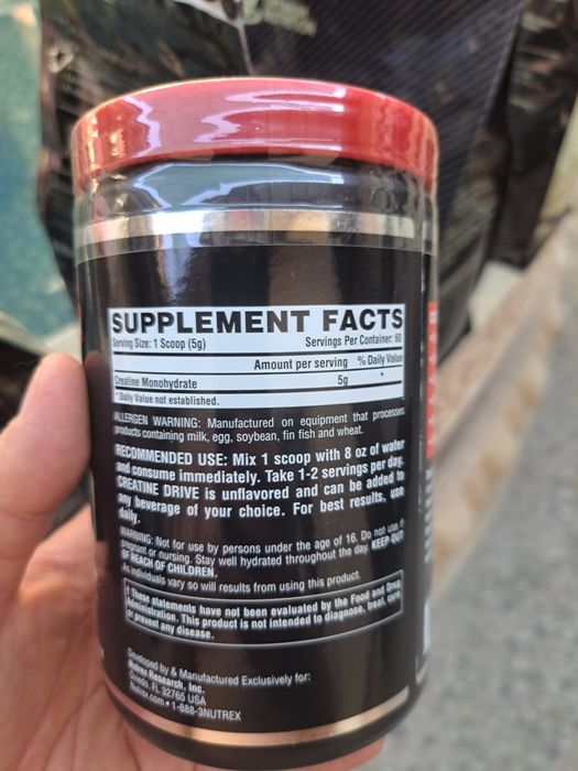 Креатин от NUTREX 100% 60порц