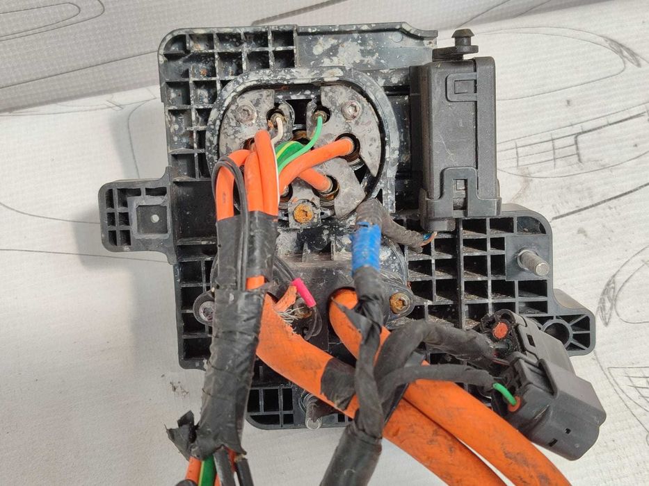 Priză încărcare cu cablaj + mufe Hyundai Kona 91981K4040 2022 / [2017-2023] / (5B)