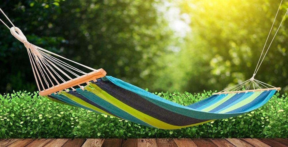 Гамак садовый.  Для отдыха