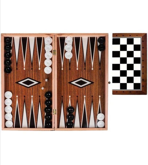 шах  табла комплект 2 в 1