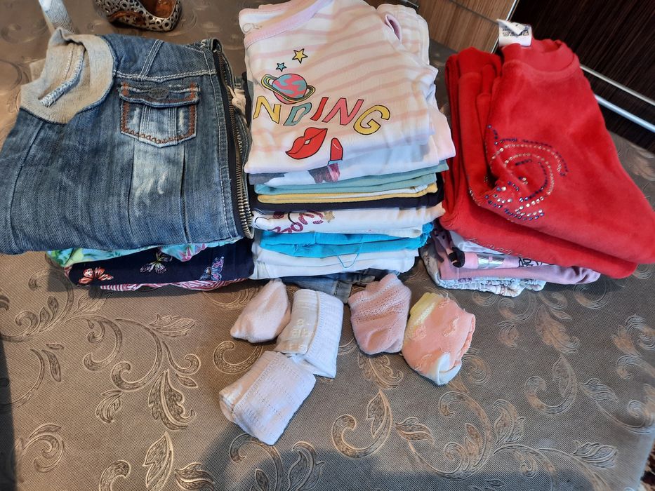 Детские вещи пакетами