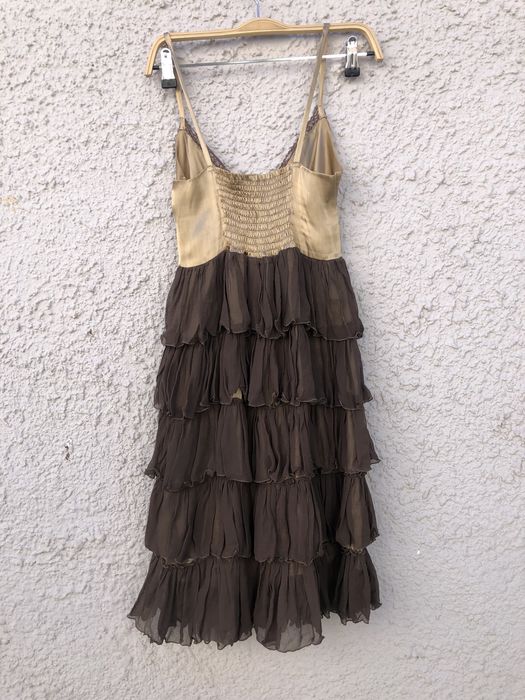 Rochie bej subtire