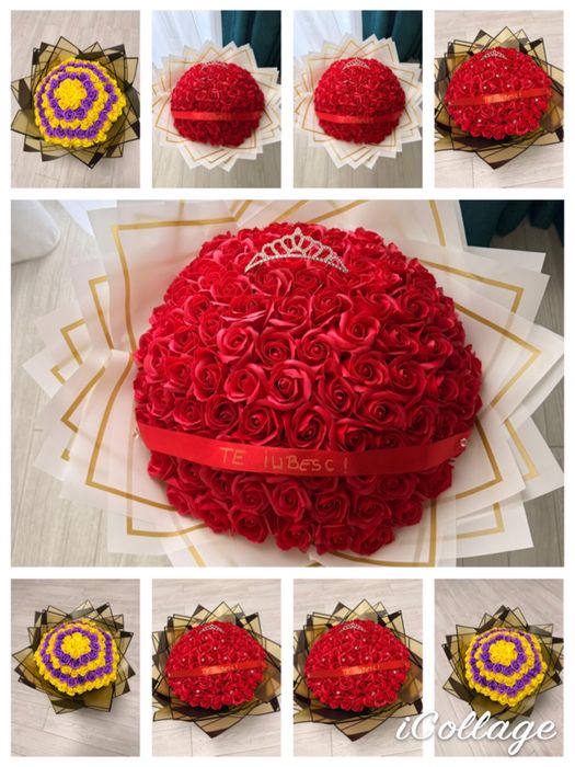 Buchet 101 trandafiri