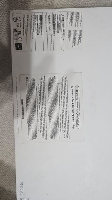 makbook air 2020 8/256