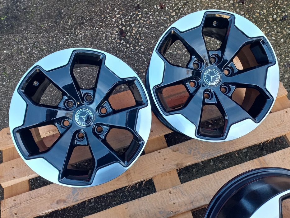 16"6×130 Mercedes Sprinter Vw Crafter 7ж ет40 3600кг Товариносимост.