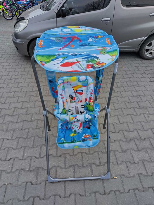 MONI Градинска люлка със сенник FUNNY син