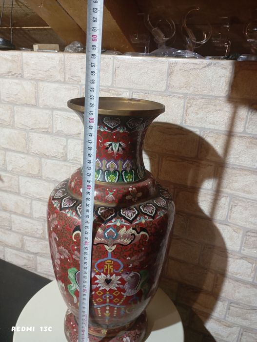 Старинна ваза клоазоне!