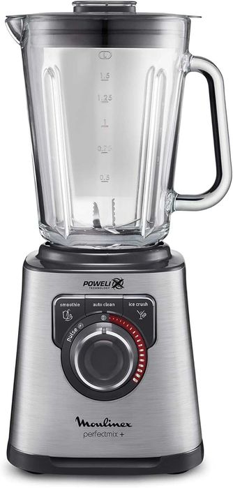 Блендер Moulinex Perfect Mix, стъклен буркан, 1,5 литра, 1200W