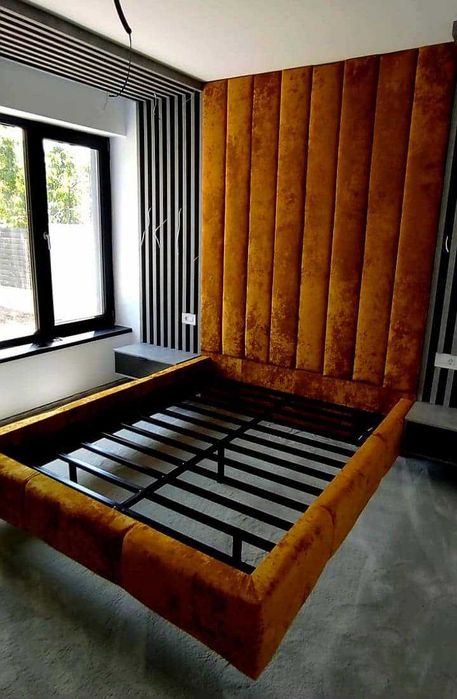 PAT TAPITAT premium cu tablie inalta, design modern