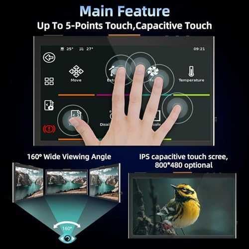 BIGTREETECH HDMI5 5″ дисплей за 3D принтер 800×480 IPS