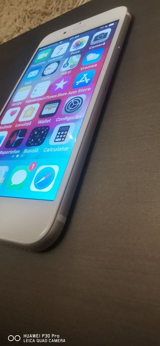 IPhone 6 de vânzare 128GB, bateria 98%, alb