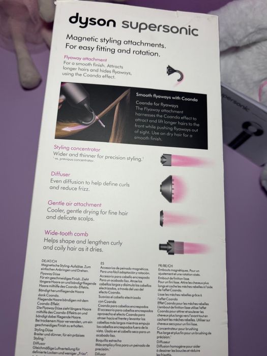 Uscator de par Dyson, cupru