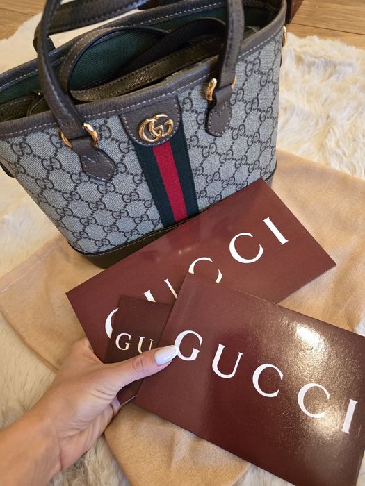 Налична чанта Gucci Ophidia Tote Bag