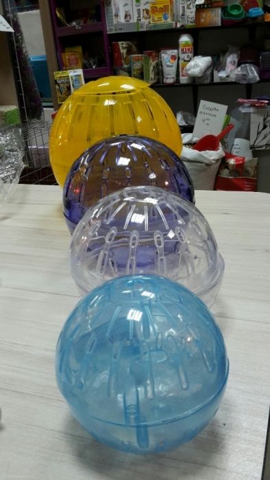 Кълбо(сфера)за разходка на гризачи(хамстер,панда)няколко размера.НОВИ!