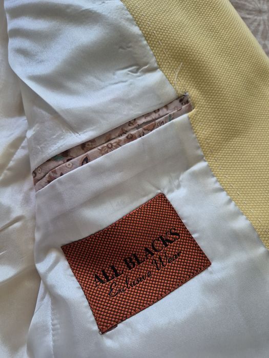 Sacol barbati galben pastel