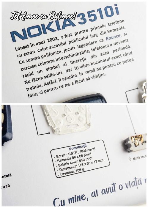 Tablou Nokia 3510i - inramez si Nokia 6310i Nokia 6700 Nokia 8800