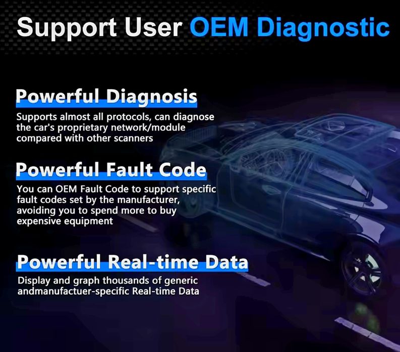 Vgate vLinker MC+ BtLE, професионален OBD2 интерфейс за iOS и Android