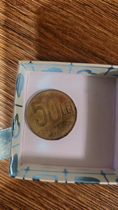 Vand moneda 50 de lei din 1991