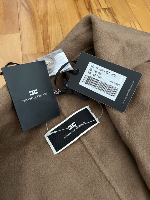 Elisabetta Franchi вълнено палто дамско 42 размер