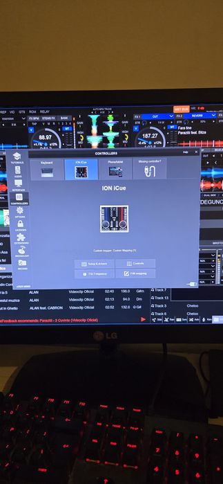 Controller dj ION iCUE compatibil cu virtual dj