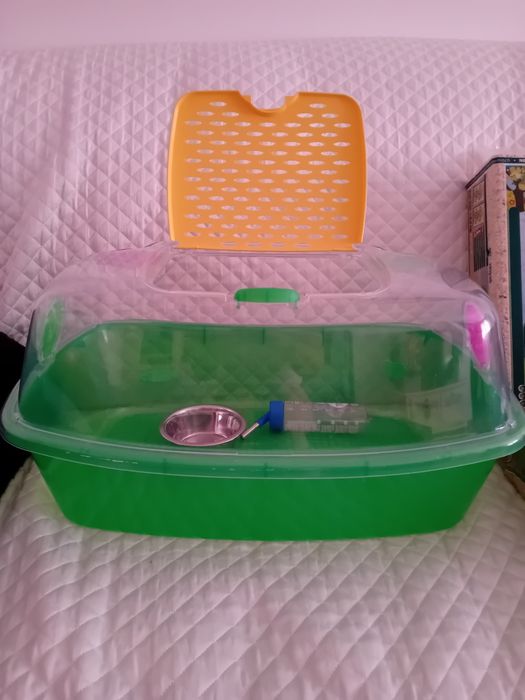 Cușcă hamsteri de plastic rezistent